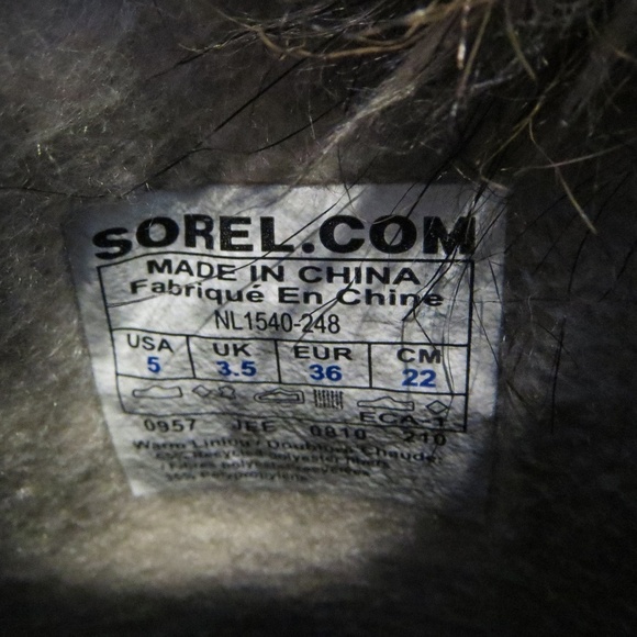 Womens Size 5 Sorel Joan of Arctic Leather Boots - Picture 2 of 8